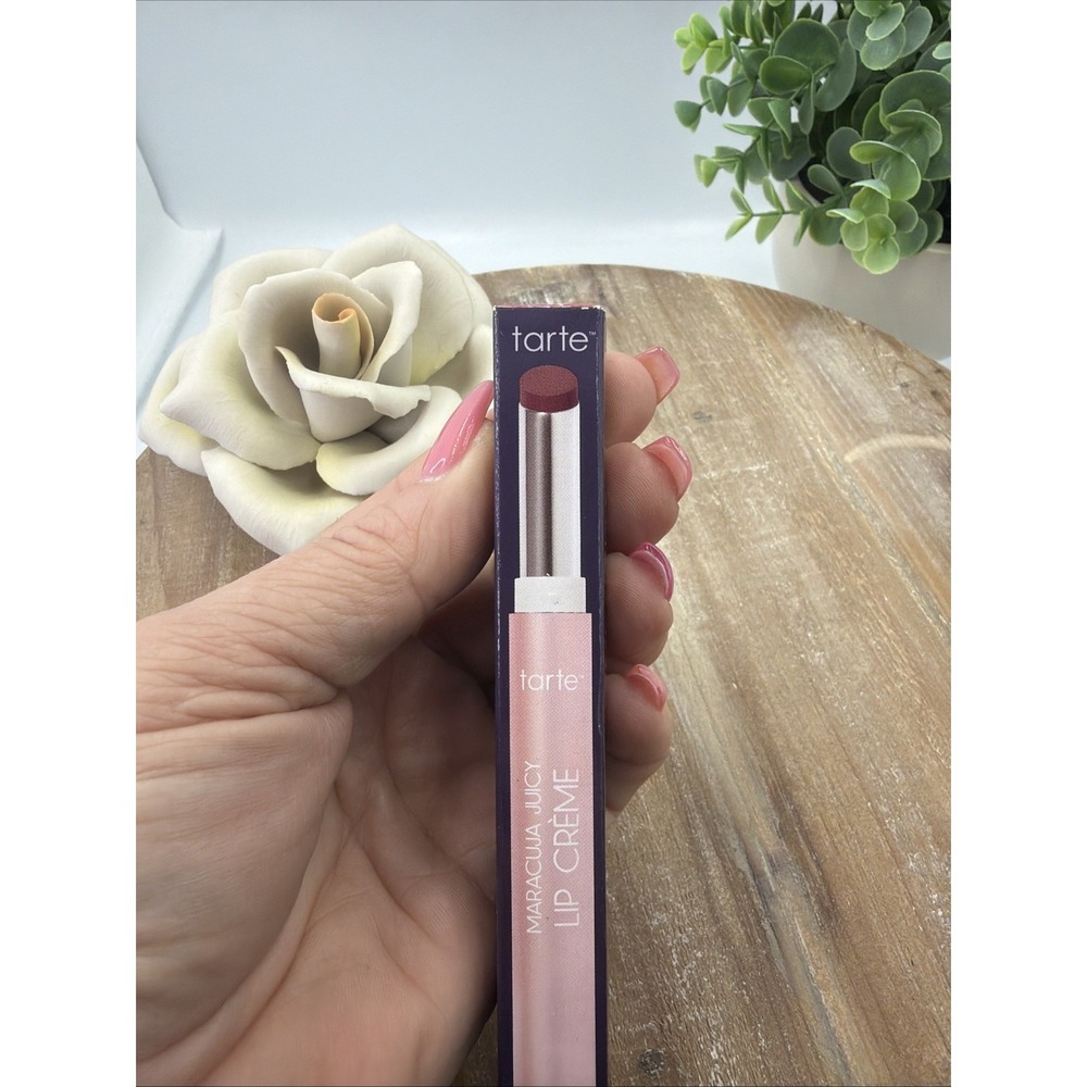 Tarte Maracuja Juicy Lip Creme Lipstick Cranberry Full Size 2g/0.07oz NEW